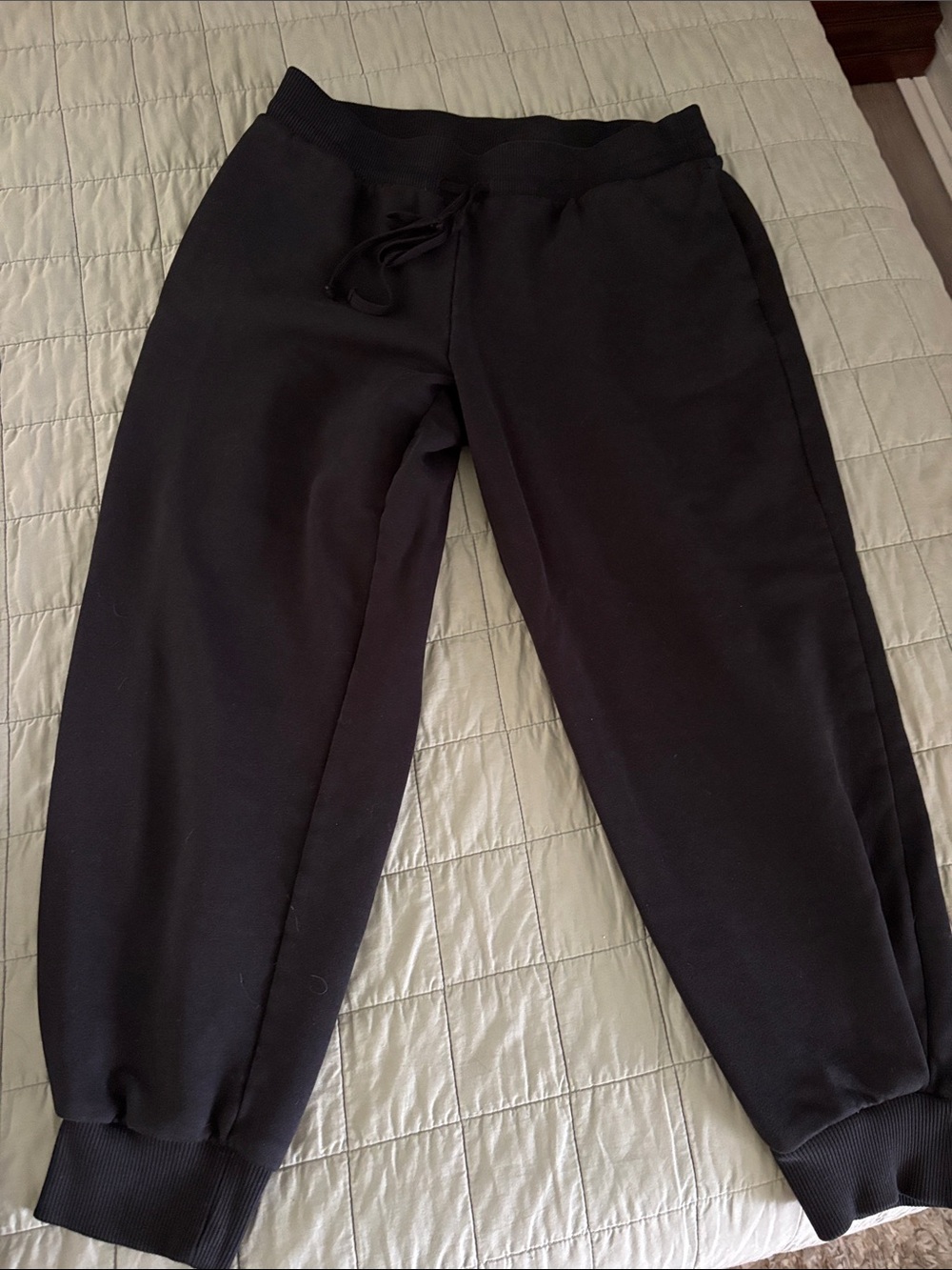 a new day Black Women's Jogger Pants with Drawstring Waist